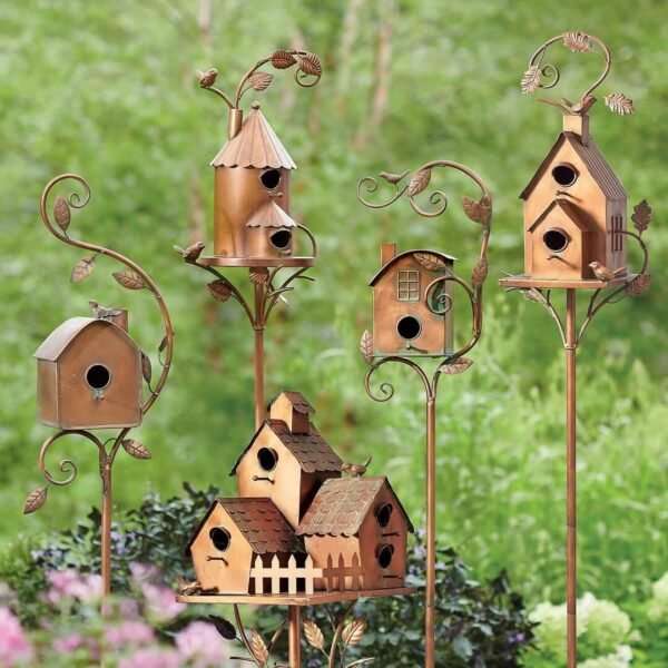 CopyBirdhouse Garden Stakes