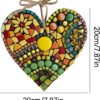 Large Artisanal Mosaic Heart
