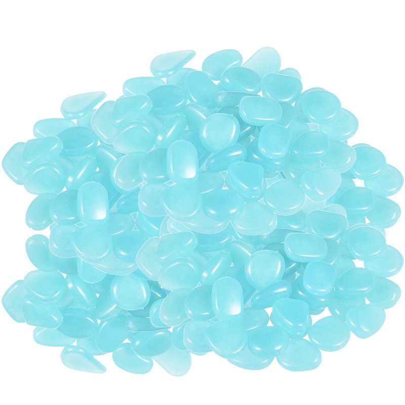 Glowinthedark Decorative Garden Pebbles 50pcs Luminous Rocks For Pathway Patio Lawn Yard - 11