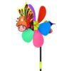 Cartoon 3D Large Animal Bee Six Colors Three-dimensional Windmill Wind Spinner Whirligig Yard Garden Decor