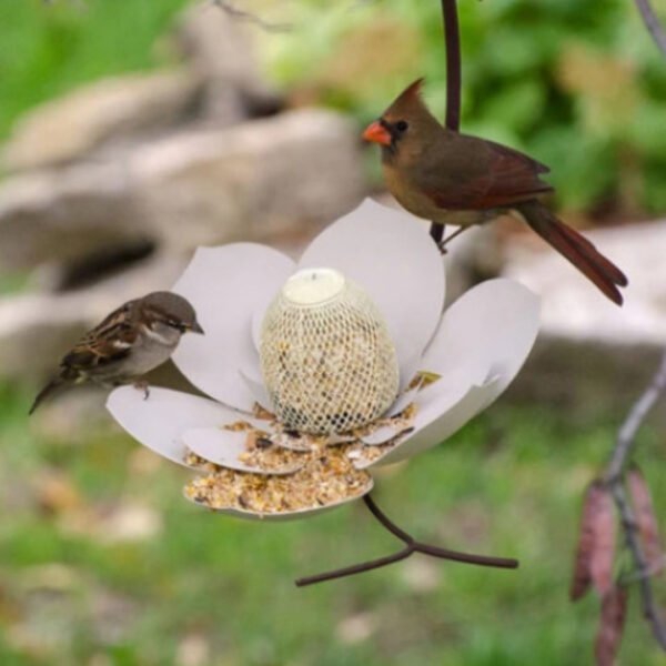Coneflower Decorative Bird Feeder
