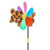 Cartoon 3D Large Animal Bee Six Colors Three-dimensional Windmill Wind Spinner Whirligig Yard Garden Decor