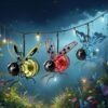 Solar Hanging Insect Simulation Light