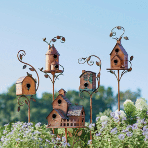 CopyBirdhouse Garden Stakes