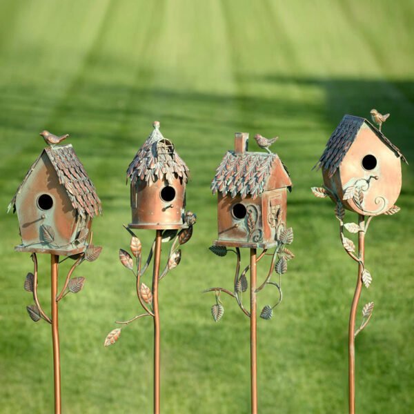 CopyBirdhouse Garden Stakes